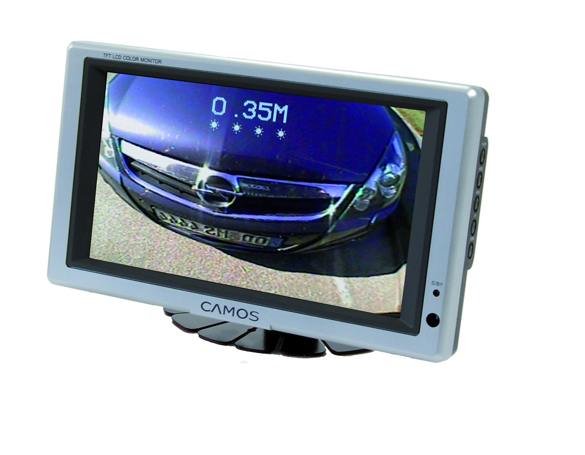 PS4000 - Kit 4 sensori di parcheggio con lcd 4,3 e telecamera